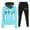 Light Blue#jogging sets for women 2 piece plus size, variant on aohooy Womens Fleece Lined Sweatsuits Sets 2 Piece Outfits Heartbeat Printed Hoodie Sweatshirt Sweatpants Jogging Tracksuits 2025 Black,S