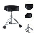 thumbnail image 6 of Kokiya Drum Throne Comfortable Portable Thicken 28mm Pipe Foldable with Tripod Base surface, 6 of 9