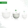 thumbnail image 2 of Grand Pot de Fleurs en Résine pour Arbres – Pot de Plante Rond Léger avec Finition Texturée en Pierre, Résistant aux Intempéries Décoratif Extérieur & Intérieur (Taille Moyenne - 17.7 Pouces), 2 of 4