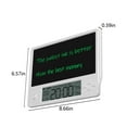 thumbnail image 3 of Kyusrd Multifunctional LCD Writing Tablet,Calendar/electronic Clock/alarm/memo,Smart Temperature And Humidity Sensing,Universal For Office Home And Learning, 3 of 9