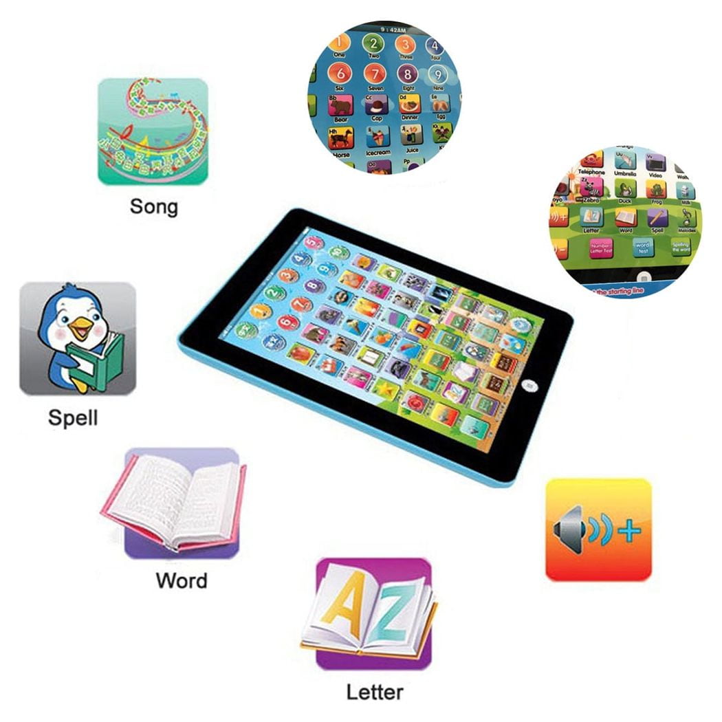 New kids children tablet pad educational learning outlet toys gift for boys girls baby