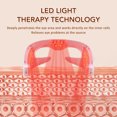 thumbnail image 4 of Under Eye Light Therapy Massager Glasses,  3 Modes USB Rechargeable Eye Massage Beauty Machine Vibration LED Light Therapy Eye Care, 4 of 9