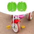 thumbnail image 1 of 2 pedales de bicicleta para niños, piezas de reparación de pedales de para niños, pedal de rueda delantera antideslizante para niños pequeños Verde, 1 of 8