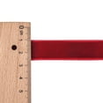 thumbnail image 2 of 5/8 inch Single Face Velvet Ribbon Dark Red 5/8 inch(15.9mm) about 25yards/roll(22.86m/roll), 2 of 5