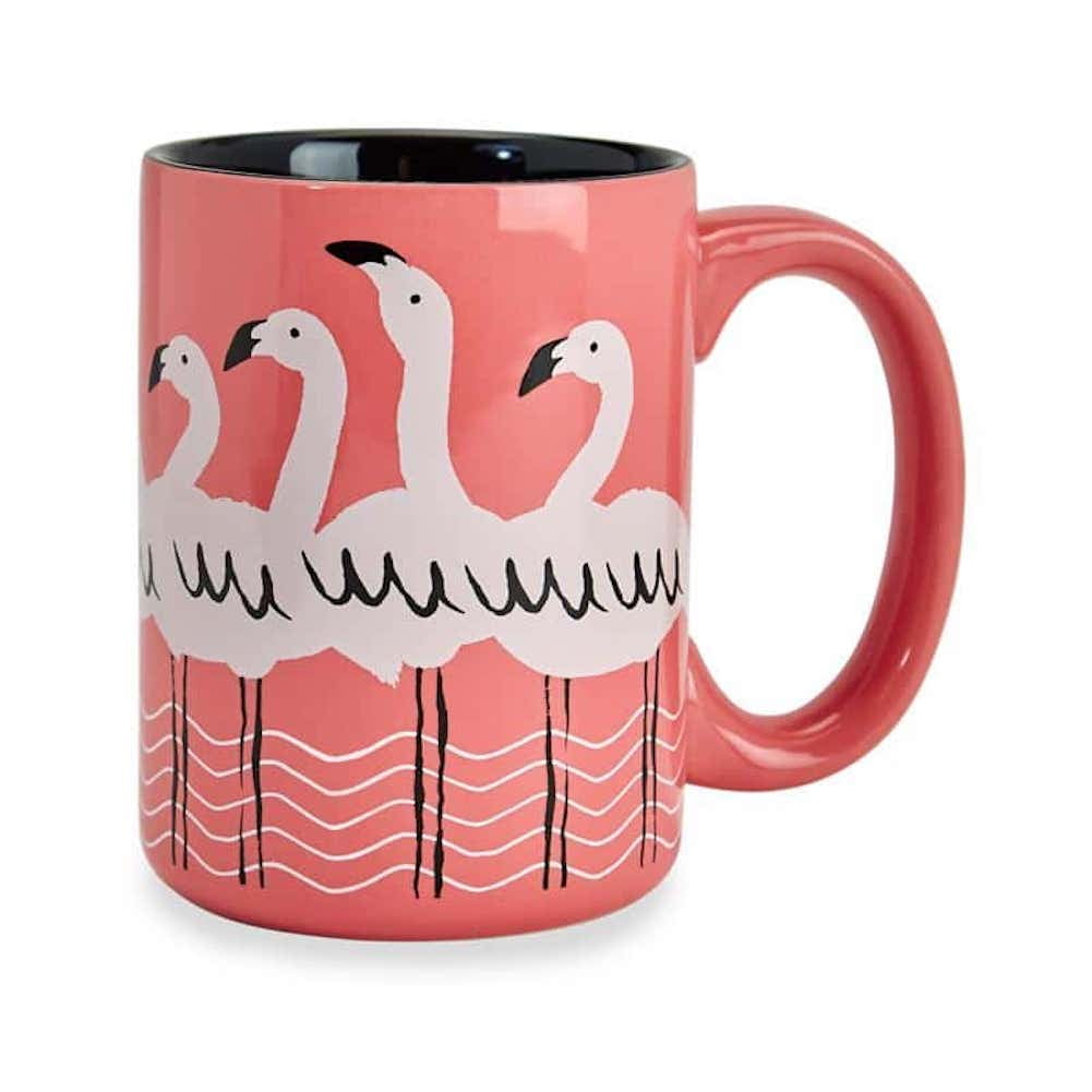 Kitsch'n Glam Coffee Mug Flamingo Pink