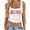 White, variant on YAYUBA Tank Tops for Women Women Western Crop Tops Cowboy Country Concert Sleeveless Graphic Tees Spring Business Casual Work Shirts Blouses