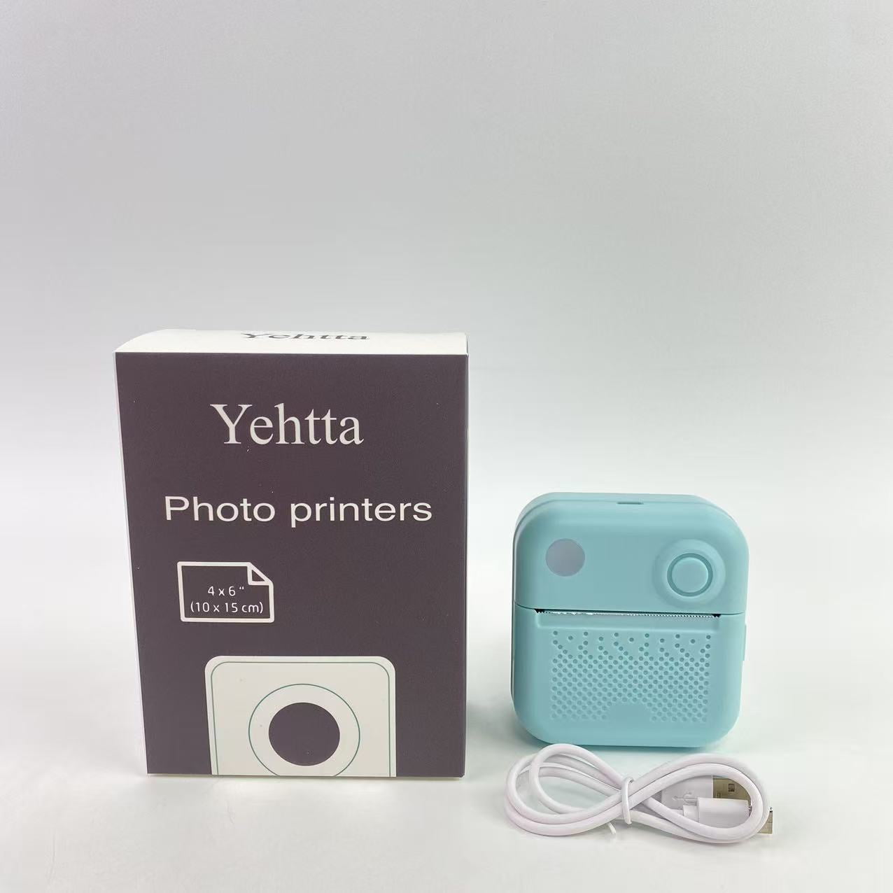 Yehtta Photo printers– Wirelessly Prints 4x6” Photos from Your iOS & Android Device, White
