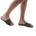 thumbnail image 3 of Bashan - Leather Wide Strap Slide Sandal - Mens Sandals, 3 of 3
