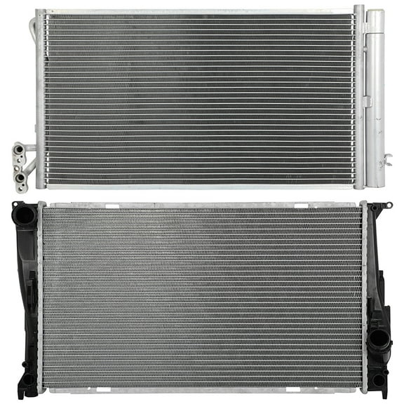 cciyu Aluminum Radiator Replacement 2012-2013 for BMW for 335i,2012-2013 for BMW for 335i xDrive,2012-2013 for BMW for 335is