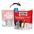 thumbnail image 3 of Milk Bone Brushing Chews Original Chicken Flavor Daily Dental Dog Treats, Small/Medium, 19.6 oz Bag, 3 of 13