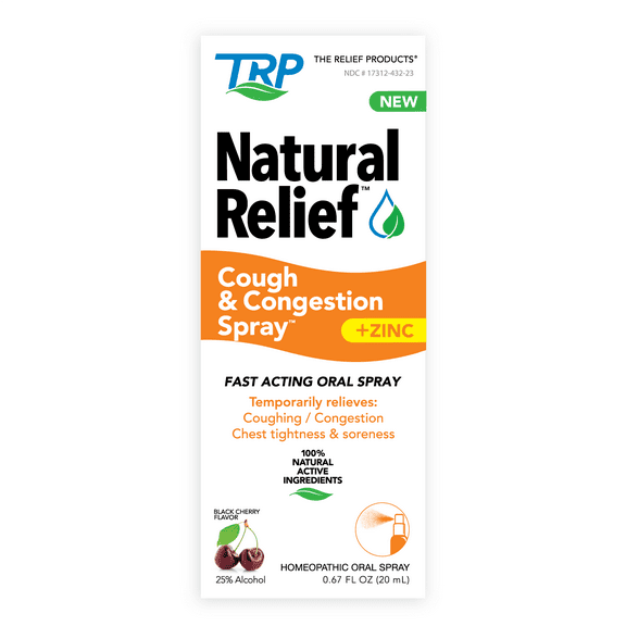Natural Relief, Cough & Congestion, Oral Spray, 0.67 fl oz