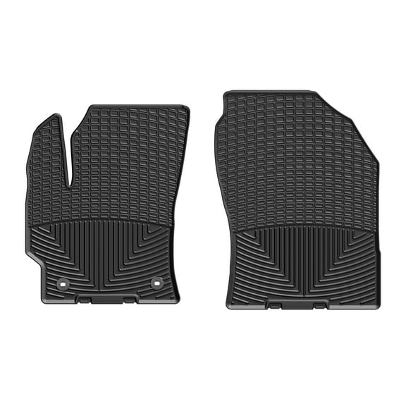 WeatherTech All-Weather Floor Mats compatible with Toyota Corolla Hybrid, GR Corolla, Corolla Hatchback, Corolla - 1st Row (Driver & Passenger), Black