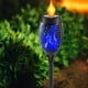thumbnail image 2 of Luz solar al aire libre Encendido/apagado automático IP65 Luz de jardín impermeable Llama parpadeante, 2 of 9