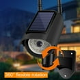 thumbnail image 6 of Matoen Solar Spot Lights Outdoor Waterproof IP65, LED 3 Lighting Modes Wall Lights Illuminate Yard Garden House Garage for Christmas Outside, 6 of 8