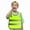 Green, variant on Wangmeiwg High Visibility Reflective Vest for Kids Outdoor Cycling Running and Skiing Activities with Adjustable Straps 3-10 Years Orange