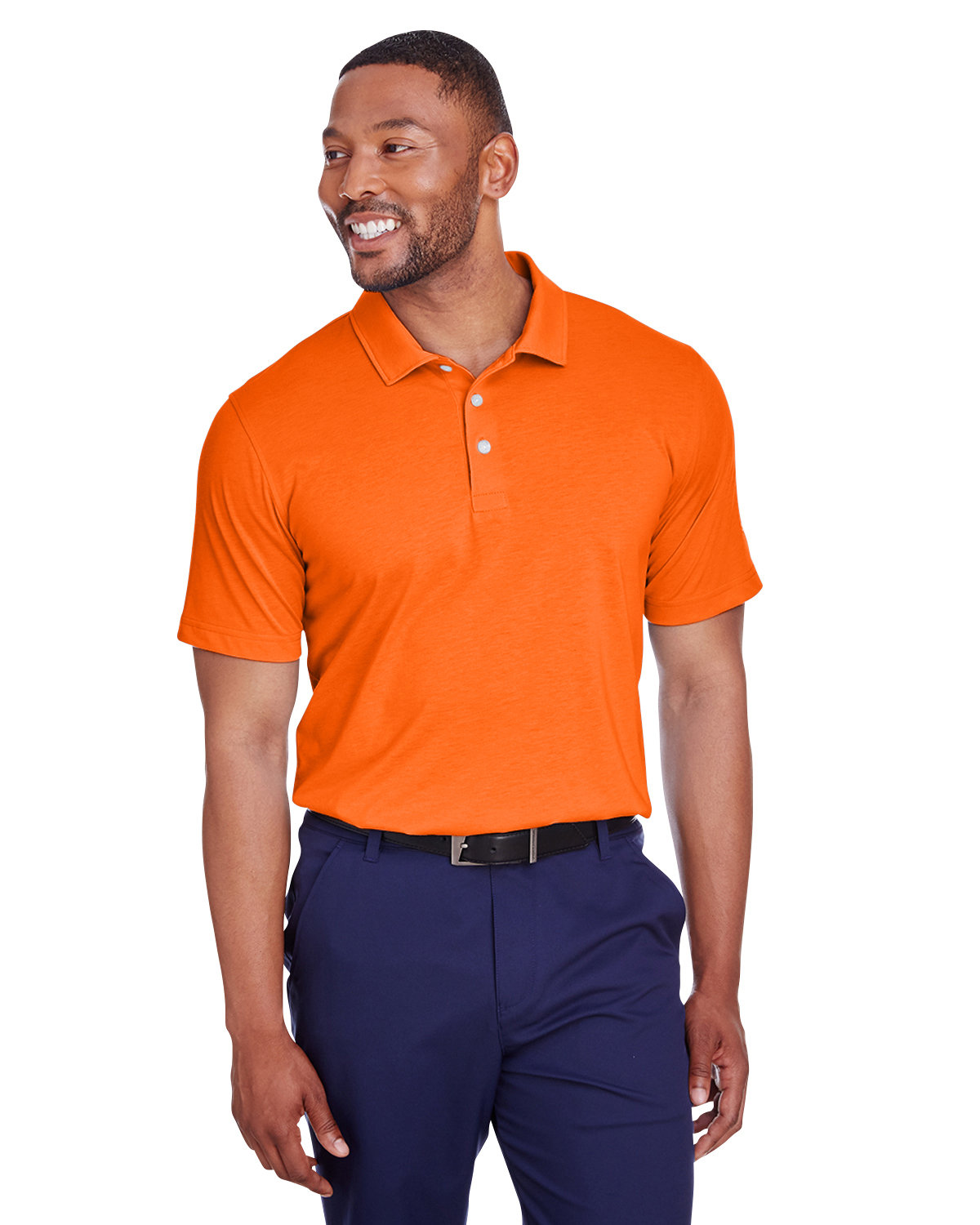 puma golf performance heather polo shirt