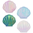 thumbnail image 2 of Miangastore 4Pcs Shell Compact Mirrors Pocket Makeup Mirrors Double-sided Travel Mirrors Makeup Mirrors, 2 of 9