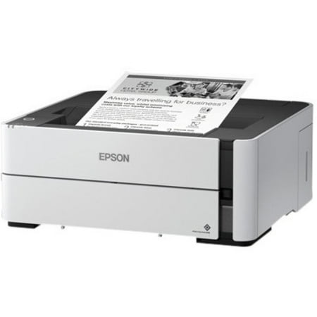 Epson - EcoTank ET-M1170 Wireless Monochrome SuperTank Printer - White