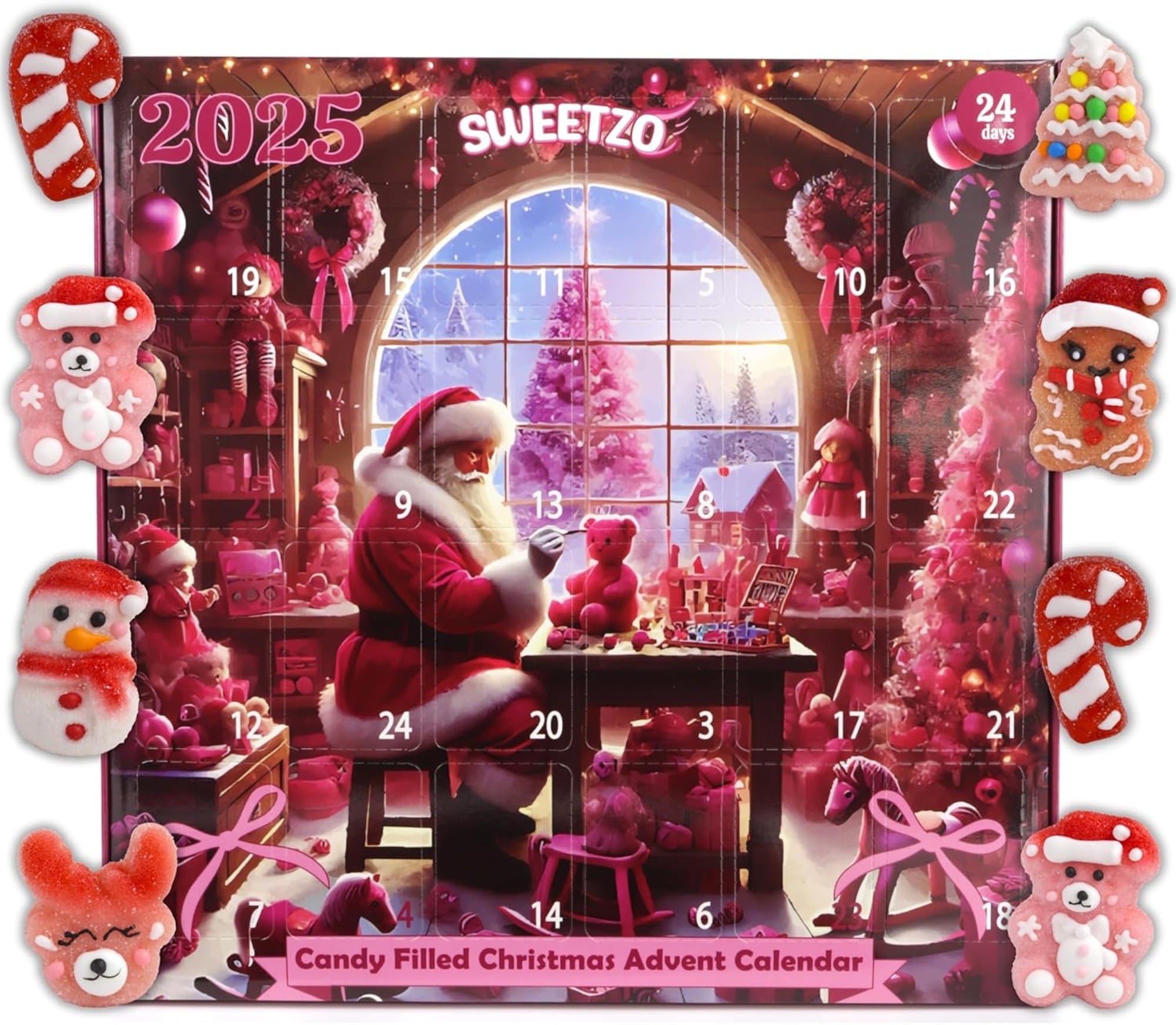 Kinder Holiday Mix Countdown Calendar - Walmart.com