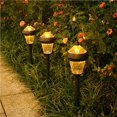 thumbnail image 4 of Luz Led Solar Para Jardín, Lámpara De Césped De Estaca Ahorradora De Energía, Luz De Camino Solar De Larga Duración, Ip65, Resistente Al Agua Para Parque De Patio Trasero 2 Uds. Eigraketly HA026988-02, 4 of 7
