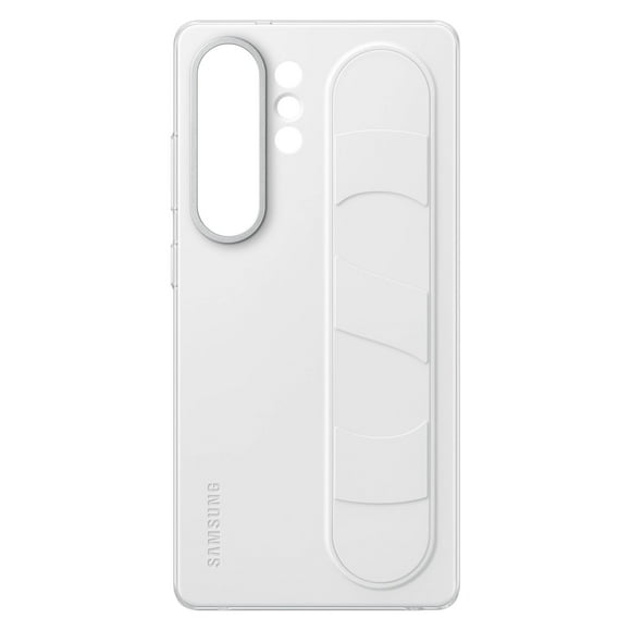 Funda con Agarre de Soporte para Samsung Galaxy S25 Ultra Blanca