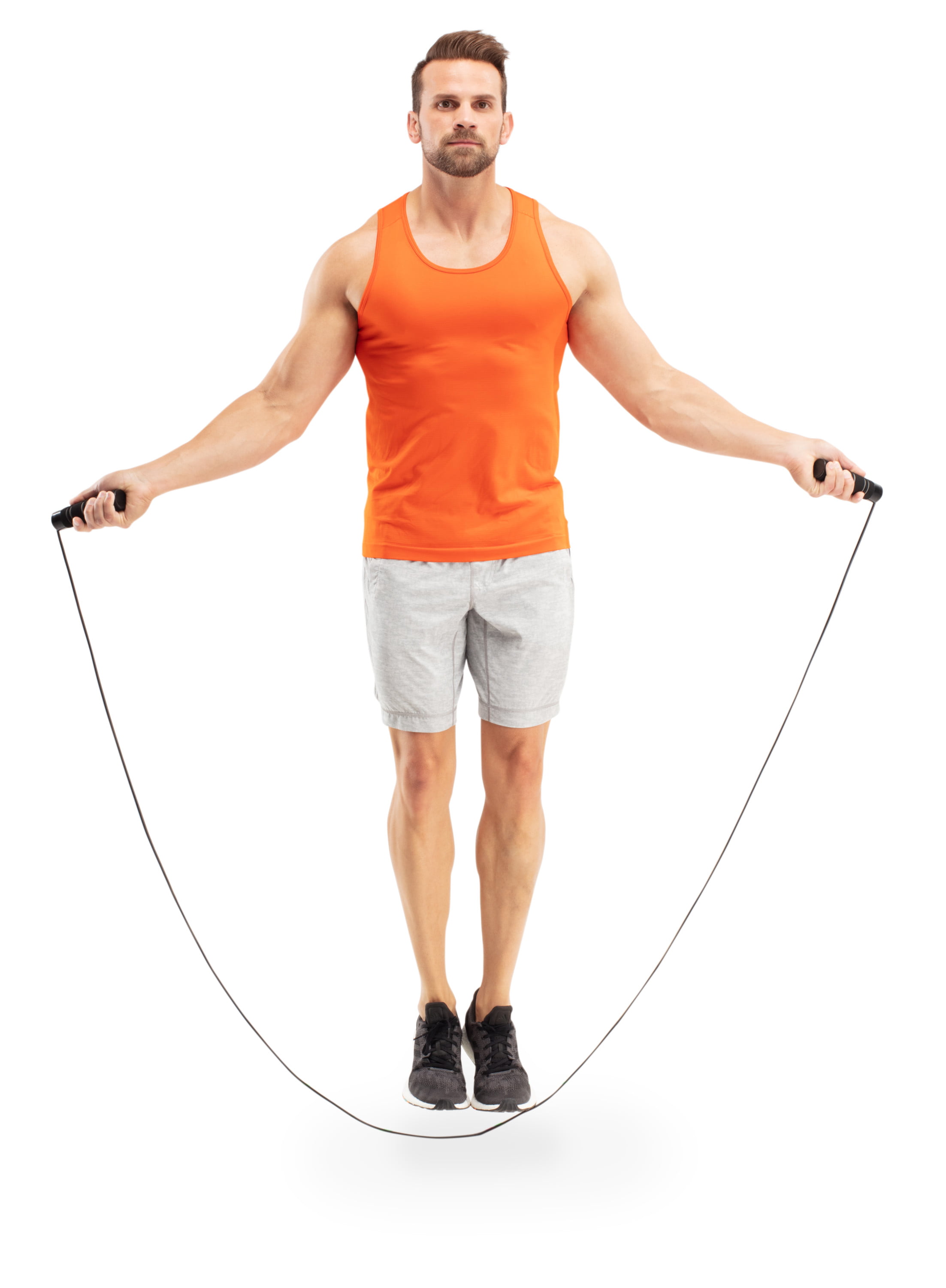 Athletic Works 9-Foot Weighted Jump Rope with Adjustable ...