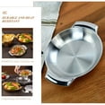 thumbnail image 4 of Marmite de Service pour Aliments Casserole en Acier Inoxydable Casserole Polyvalente Casserole à Double Poignée, 4 of 9