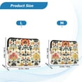 thumbnail image 4 of FORMRS 13-13.3 inch Laptop Sleeve Case Soft Carrying Quilted Computer Bag Cover, Beige Floral, 4 of 7