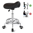 thumbnail image 1 of Taburete YEEZEE, ergonómico y cómodo, enrollable, negro, 1 of 9