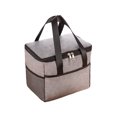 thumbnail image 1 of Eigraketly Bolsa térmica asequible para el almuerzo, bolsa de almuerzo portátil, bolsas térmicas para la comida para niños, fiambrera carpas gris, 1 of 6