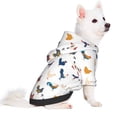thumbnail image 2 of Gaeub Various Rooster Print Small Pets Wear Hoodies,Dog Pullover,Cat Apparel,Fashion Pet Clothing,for Small Medium Dogs and Cats-X-Large, 2 of 7