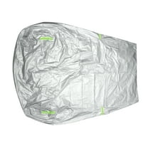 Unique Bargains Front Half Car Cover Waterproof 300x120cm Outdoor Half Cover for Car Aluminum Film Silver Tone