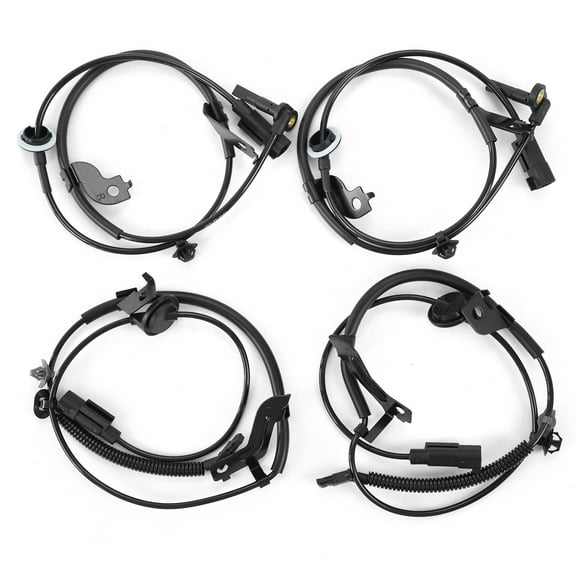 MOCA AUTOPARTS 4pcs Front Rear Left Right ABS Speed Sensor Fit for 2007-2016 Jeep Compass & 2010-2013 Mitsubishi Outlander & 2007-2008 Dodge Caliber