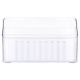 thumbnail image 3 of Pen+Gear Adjustable Storage Tray, Clear, 7.67” x 3.74” x 4.72”, 3 of 9