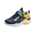 thumbnail image 1 of PMVFHDE Espadrilles pour Garçon Chaussures Garçons Filles Chaussures Enfants Tennis Athlétiques Course Marche Espadrilles Légères pour Petit/grand Enfant Jaune,11-11,5 Ans, 1 of 9