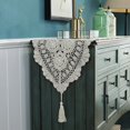 thumbnail image 4 of Jinsinto Coton Artisanat Nappes au Crochet Table Crochetée Topper Nappes Canapé Fait Main, 4 of 5