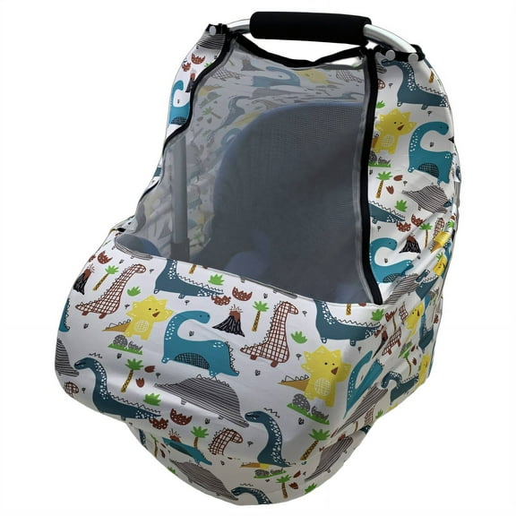 AUQ Car Seat Cover Baby,Protects Baby From Sun,Wind,Summer Heat,Dust Baby Car Seat Cover,Protects Baby From Mosquitoes and Strangers Car Seat Cover for Baby Carseat,Style 1