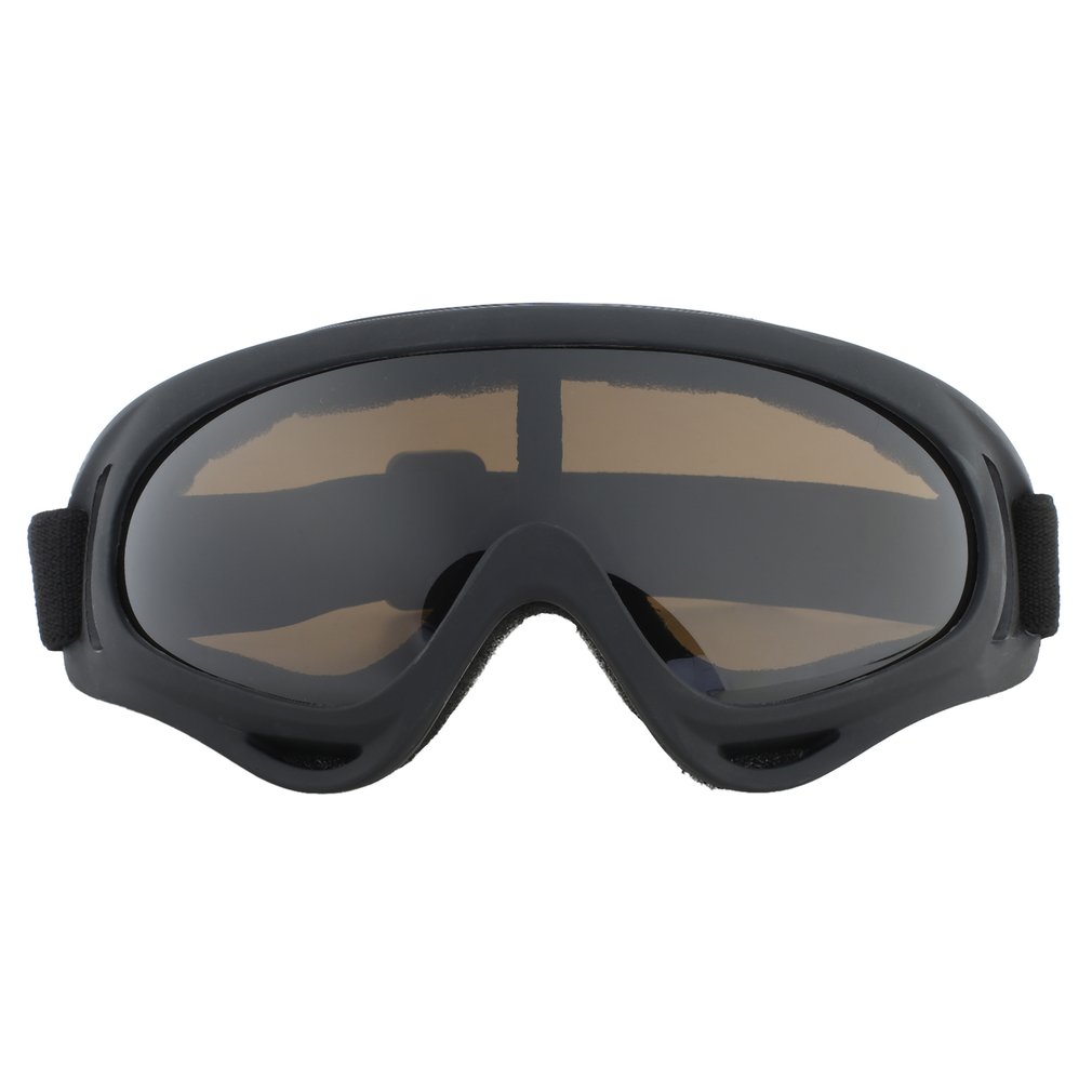 Outdoor Cycling Protective Goggles Windproof Skiing Goggles with Elastic Band by