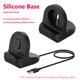 thumbnail image 5 of Soporte de carga Accesorios de silicona para Samsung Galaxy Watch4/4 Classic, 5 of 9