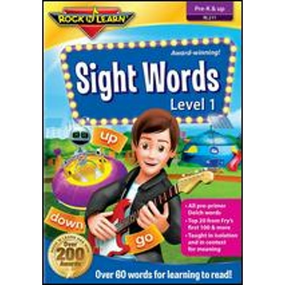 Pre-Owned Rock 'N' Learn: Sight Words (DVD 0725696821127)