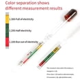 thumbnail image 3 of Battery Hydrometer for Lead Acid Batteries, Professional Electrolyte Level Density Tester, Specific Gravity Gauge Tool for Auto & Marine Battery Maintenance, 3 of 8