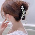 thumbnail image 2 of Clip De Pelo De Borla De Cristal Delicado Flor De Trigo Lirio Del Valle Para El Cabello Horquilla Accesorios, 2 of 3