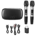 thumbnail image 4 of Gupbes Wireless 5.0 Karaoke Machine 2X Microphone System Home KTV Sound Card, 4 of 8