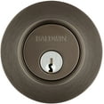thumbnail image 6 of Baldwin 8244031 Contemporary Deadbolt, Non-Lacquered Brass, 6 of 7