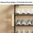 thumbnail image 4 of sruoe Shoe Rack, Shoe Rack Organizer, Shoe Rack for Entryway, Shoe Racks Clearance, Shoe Storage, Small Shoe Rack, Free Standing Home Shoe Racks, Stainless Steel Shoe Rack, 4 of 6