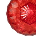 thumbnail image 5 of 6" Red LED Hanging Crystal Sphere Ball Outdoor Christmas Decoration, 5 of 9