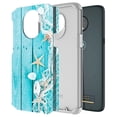 thumbnail image 2 of Moto Z3 Case, Moto Z3 Play Case, Rosebono Slim Hybrid Shockproof Hard Cover Graphic Fashion Colorful Skin Cover Armor Case For Moto Z3 Play (Starfish), 2 of 5