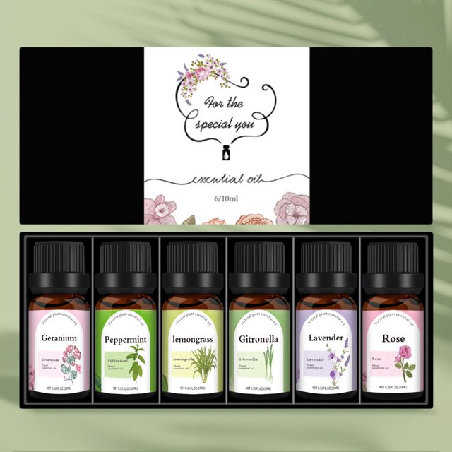 Vela Unilateral de aromaterapia de naranja dulce, aceite de árbol de té, lavanda, Material de vela artesanal, aceite esencial de aromaterapia Soluble en aceite, 6 uds./10ML