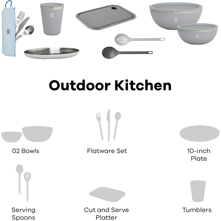 Hydro Flask Outdoor Kitchen 皿・ボウルセット Hydro Flask Outdoor Kitchen Bowl - Stainless Steel Reusable
