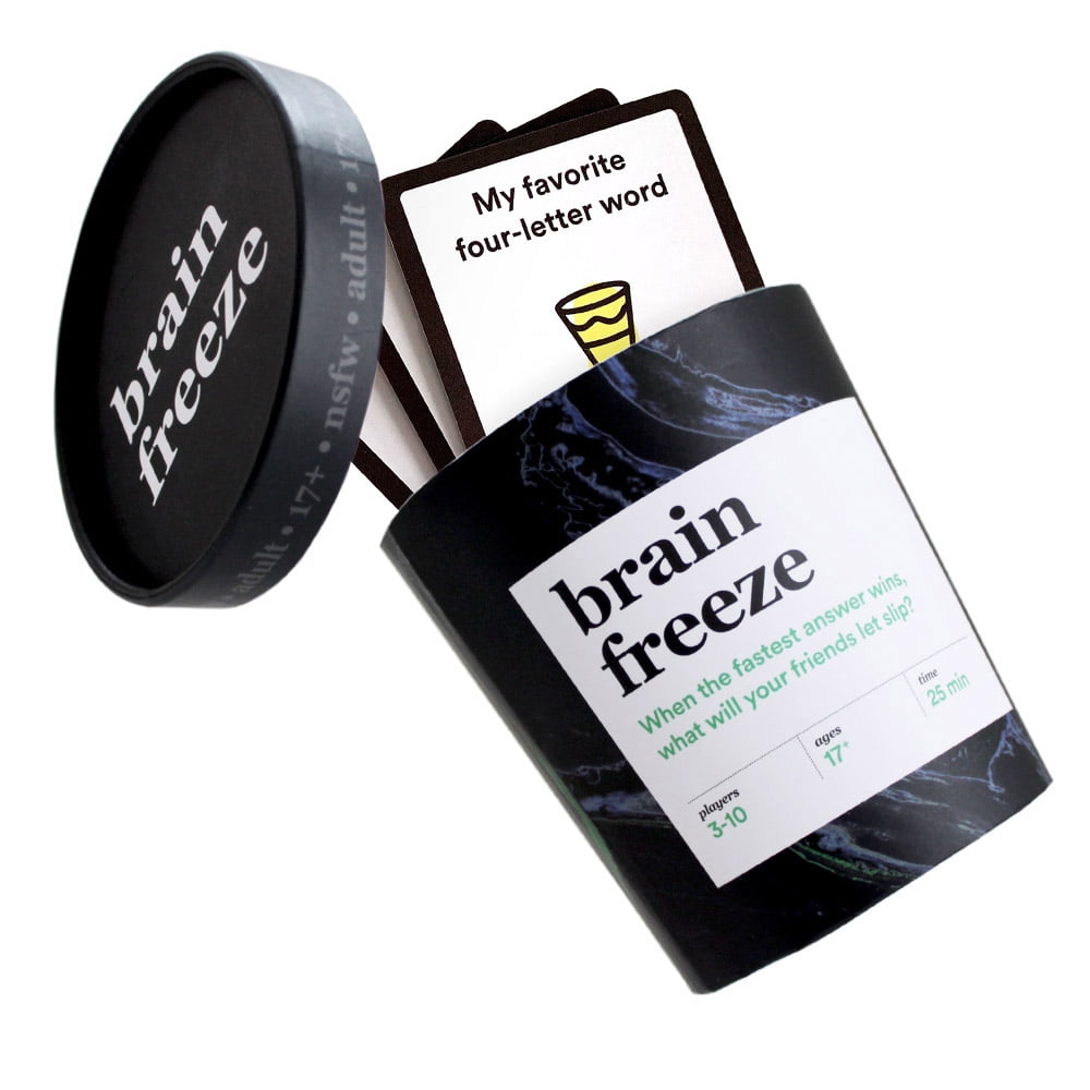 Brain Freeze NSFW Adult card game 